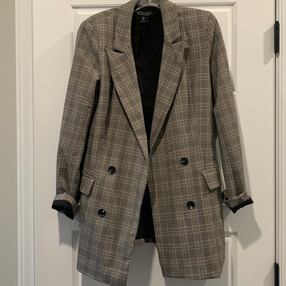 Plaid Blazer